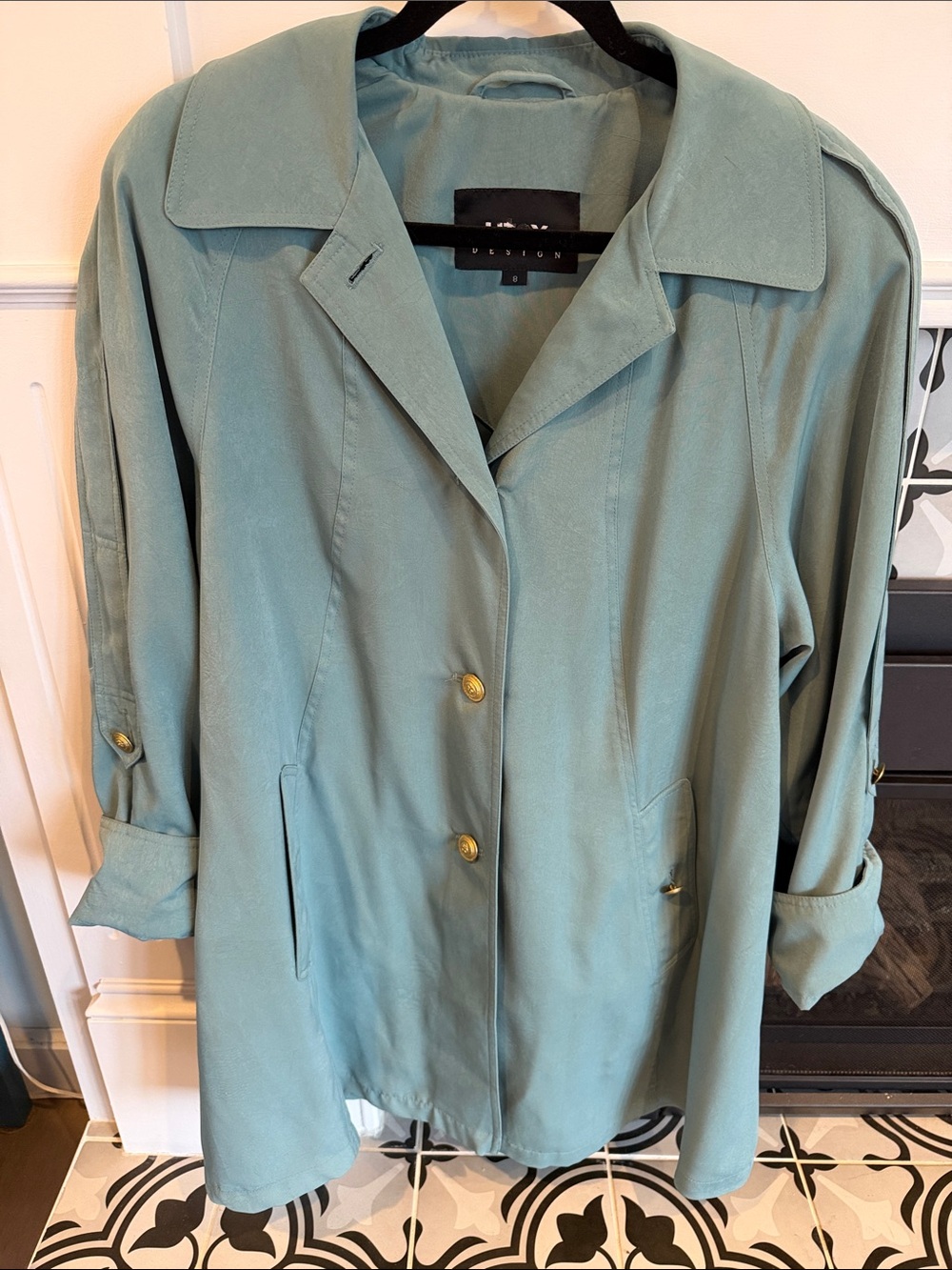Utex light teal Lightweigh Jacket
